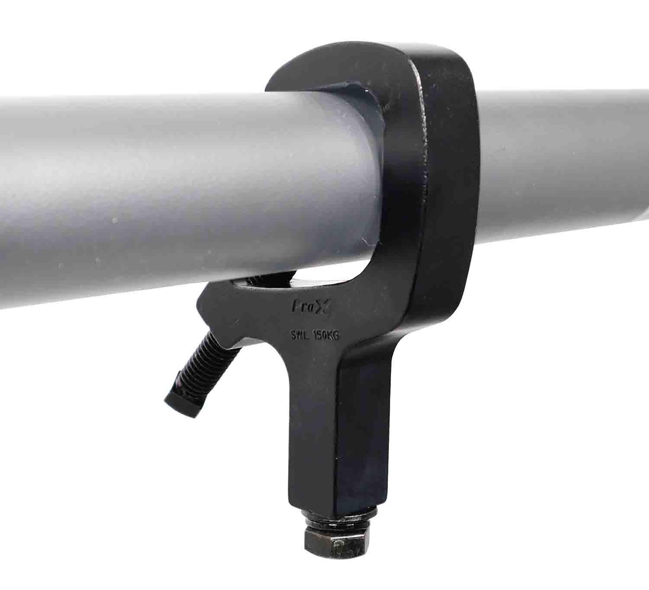ProX T-C17-BLK Square Bolt Clamp with 1.5 to 2 inch Diameter and 330 lbs Capacity by ProX Cases