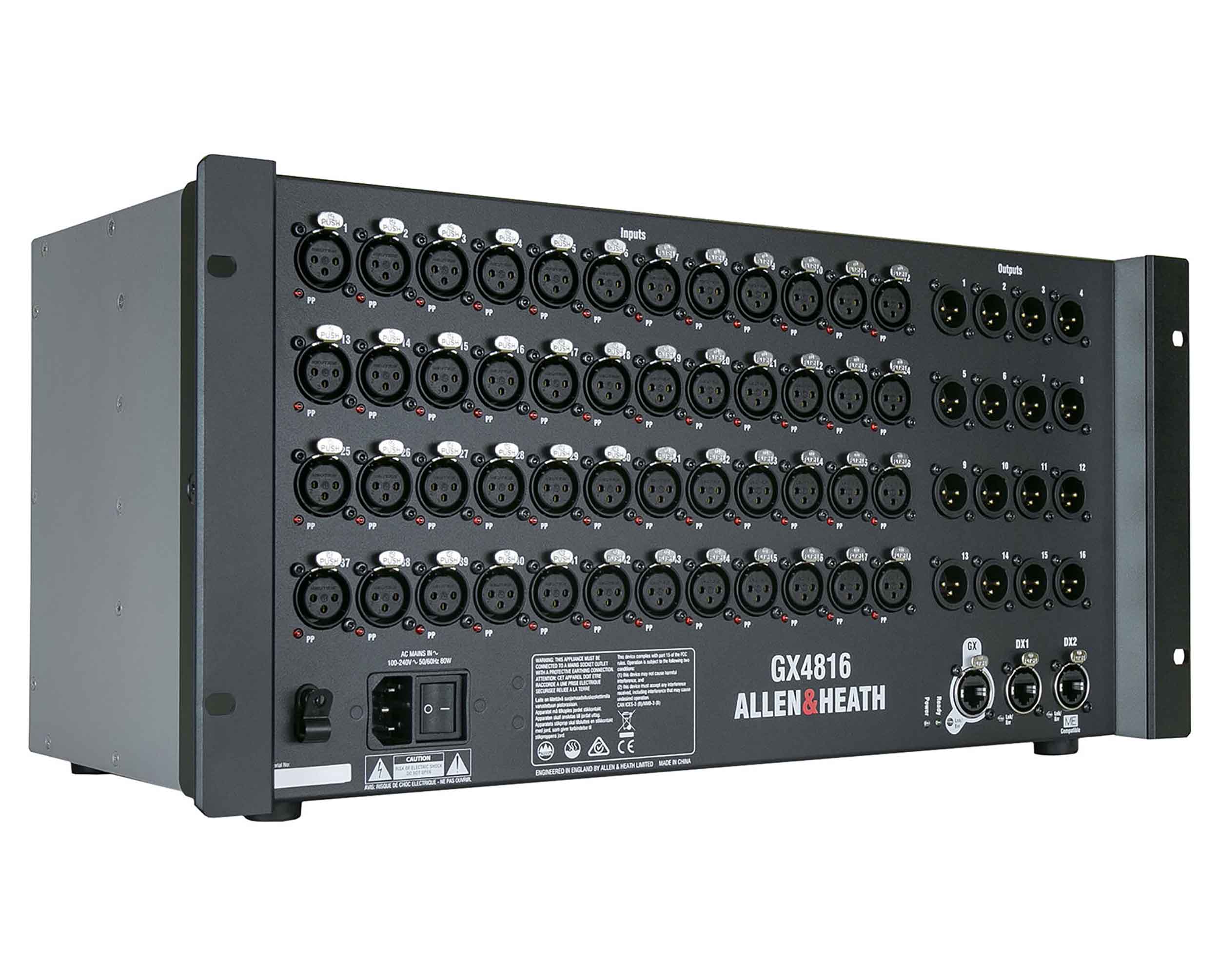 Allen & Heath GX4816, 48x16 Portable GX Expander with DX Sockets by ALLEN & HEATH