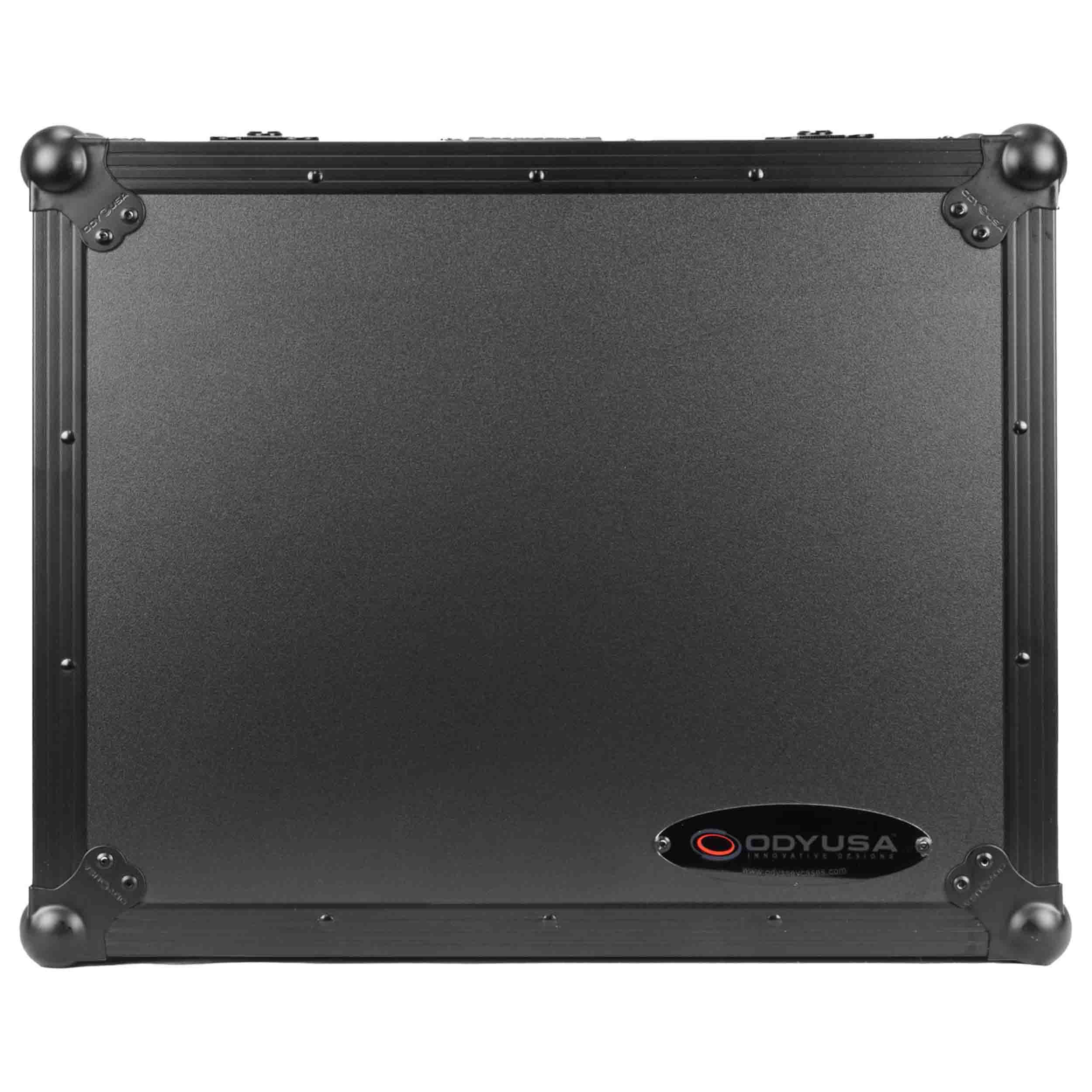 Odyssey FFXCRSS121200BL,Turntable Flight FX Case for LED Black Label Pioneer DJ PLX-CRSS12 and Technics 1200 by Odyssey