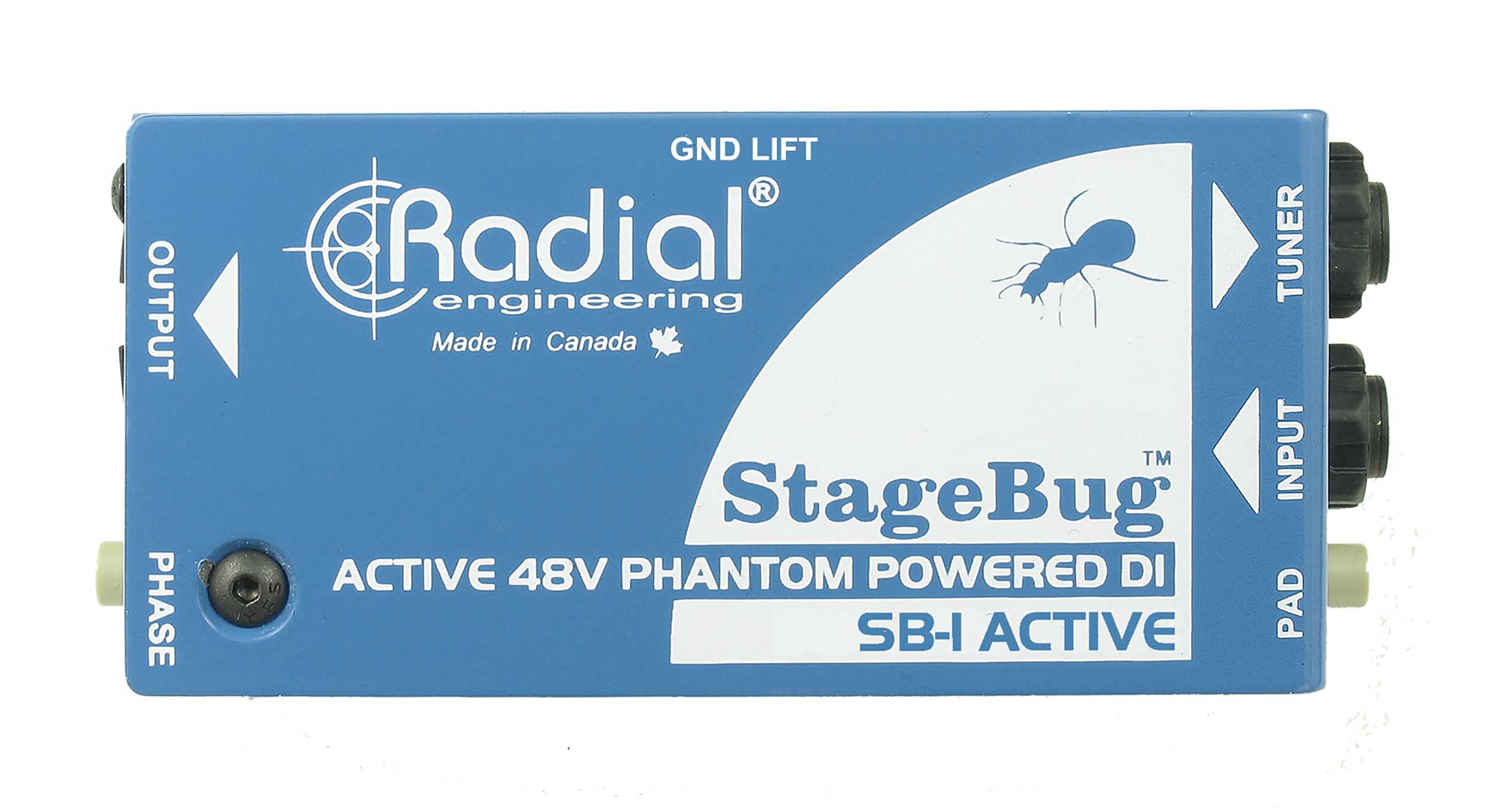 Radial Engineering StageBug SB-1 Compact Active Direct Box by Radial Engineering