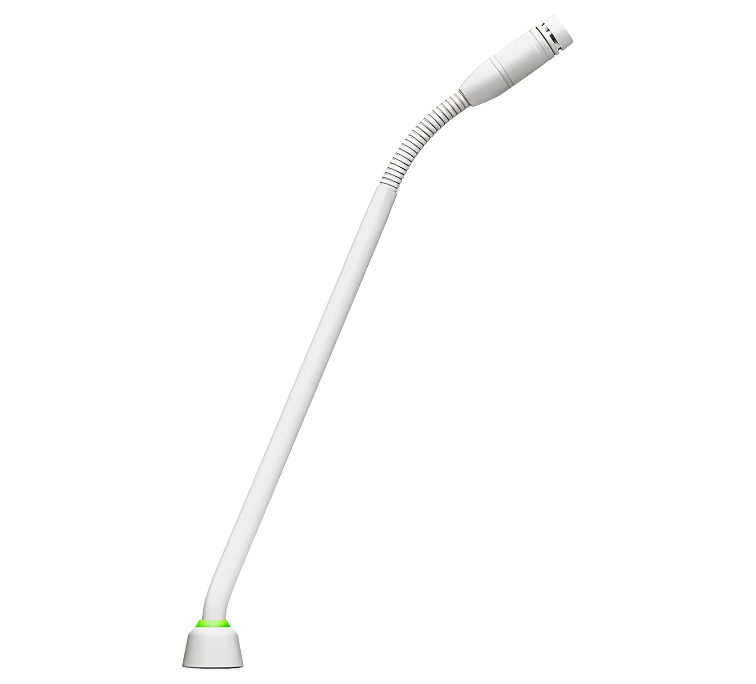 Shure MX410WLP/C-VBDL, Flexible Gooseneck Mic with Cardioid Capsule - White by Shure