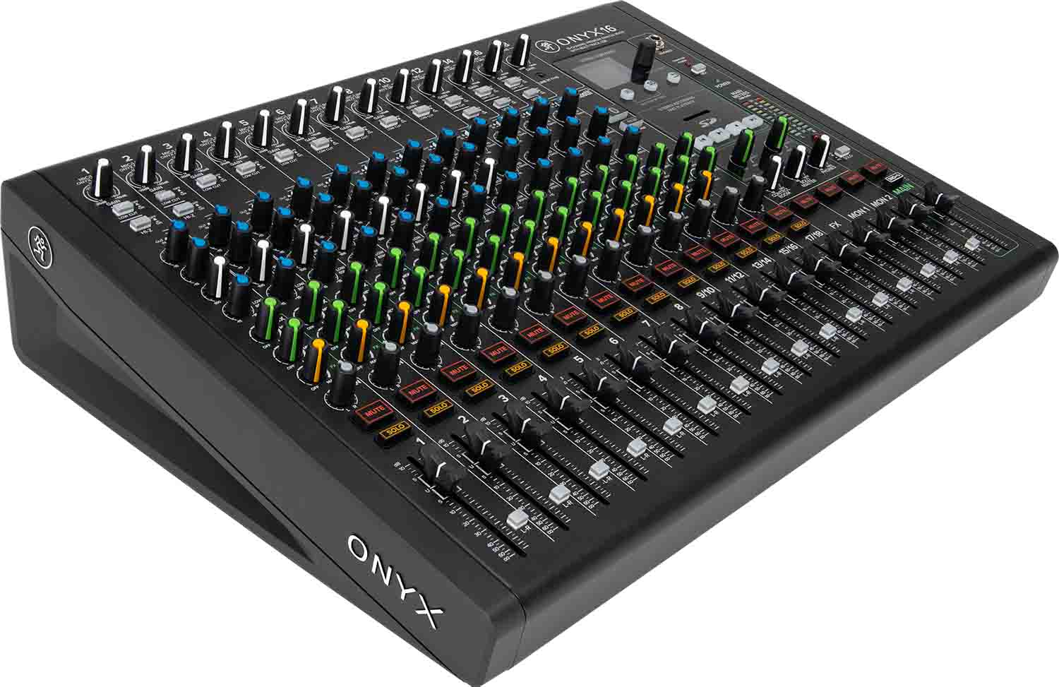 Open Box: Mackie Onyx16, 16-Channel Premium Analog Mixer with Multi-Track USB by Mackie