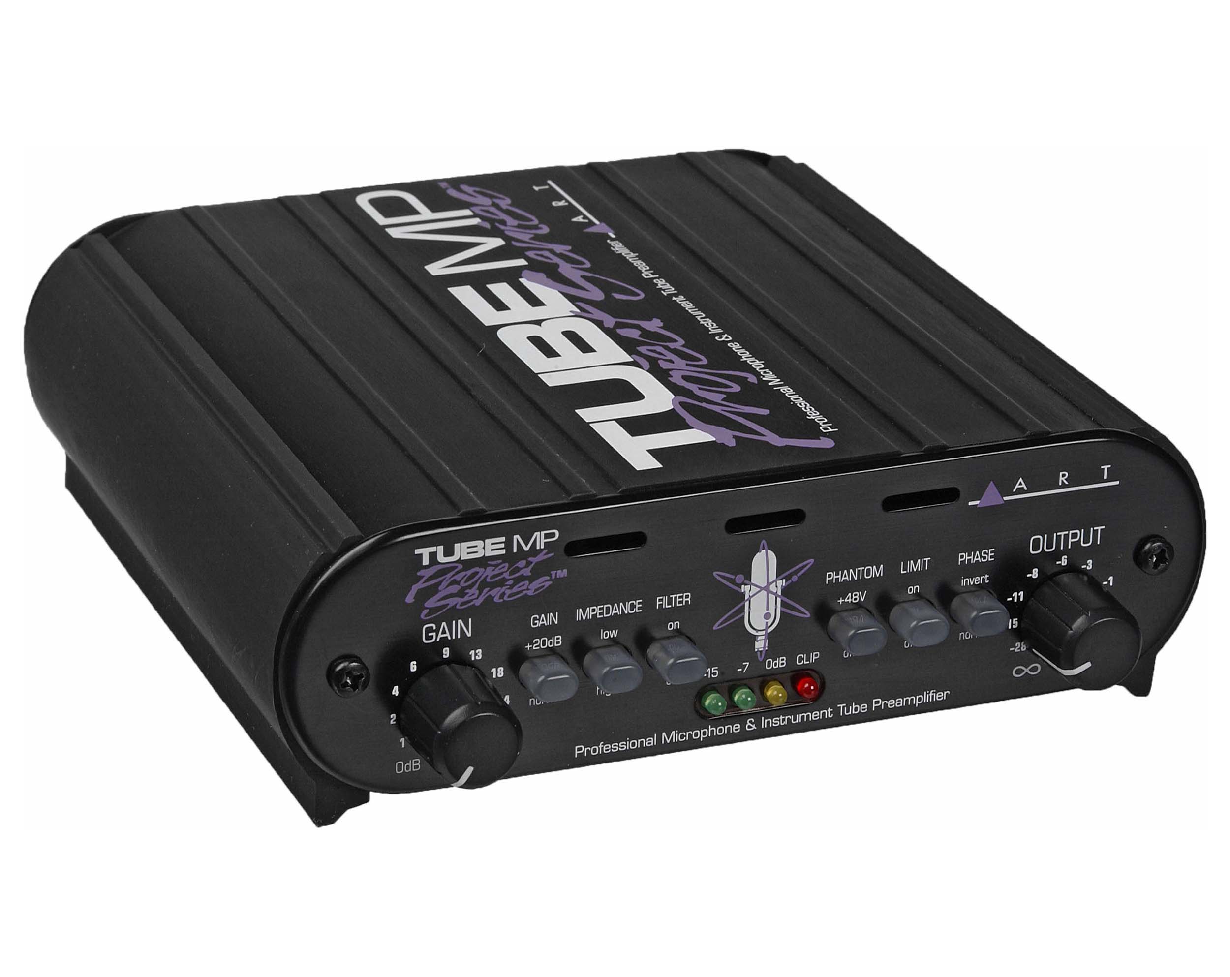 ART Pro Audio Tube MP Project Series Microphone and Instrument Tube Preamplifier by ART