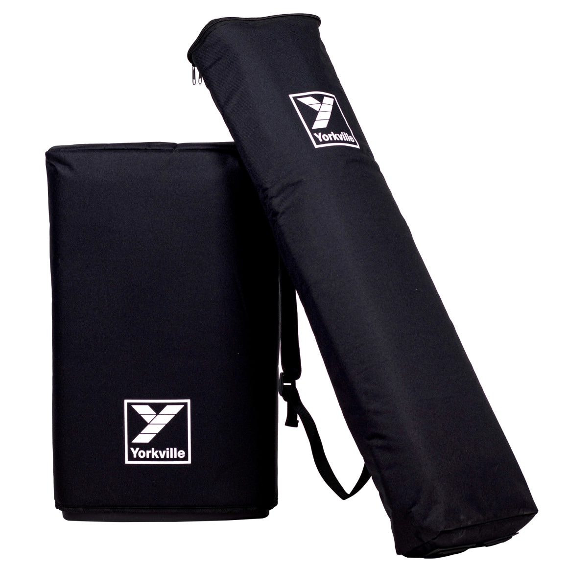 Yorkville Sound Tower12 Column Pa Systems Pair with 25' Cables & Gig Bag by Yorkville Sound