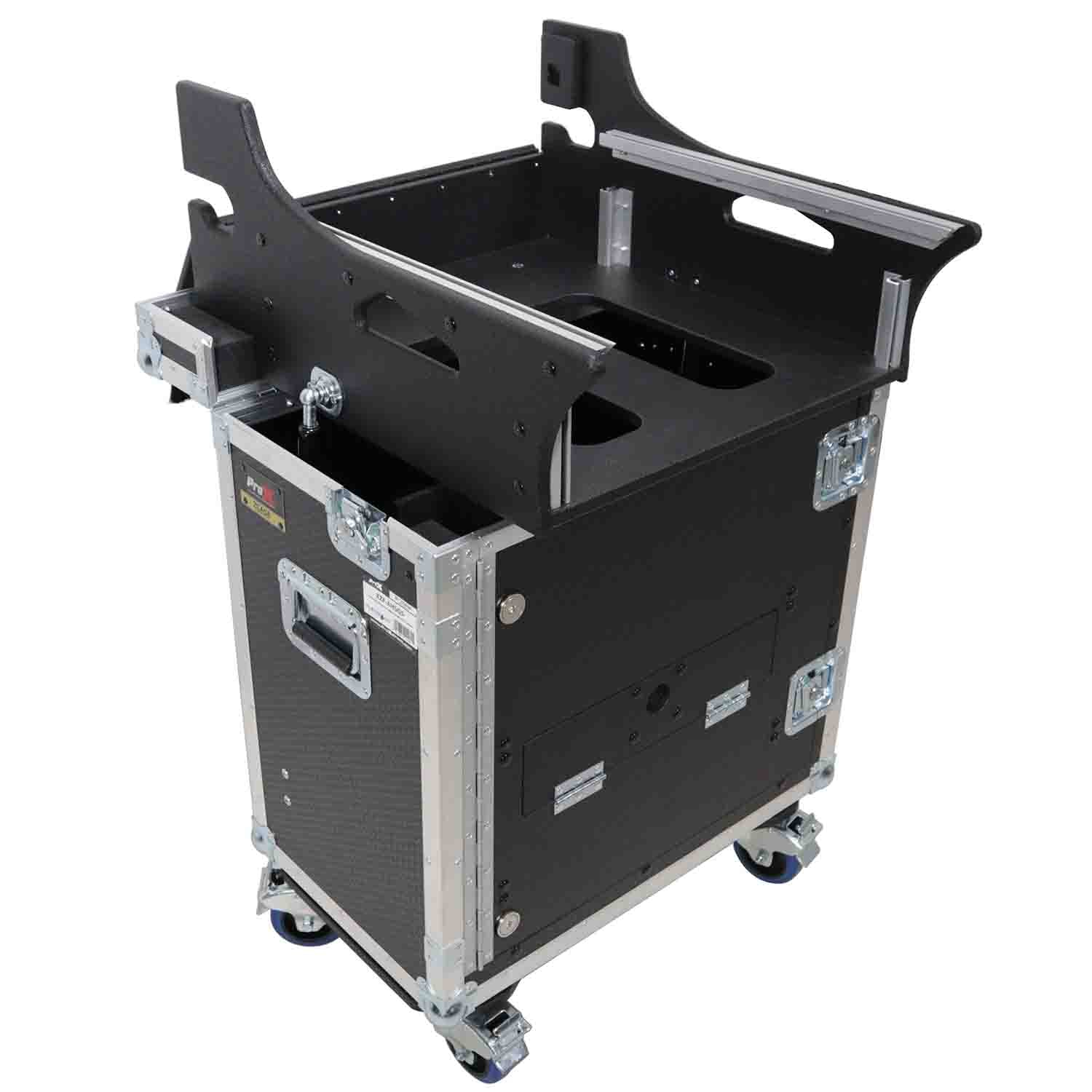 ProX XZF-AHSQ5 Flip-Ready Easy Retracting Hydraulic Lift Case for Allen and Heathh SQ5 Console - Hollywood DJ