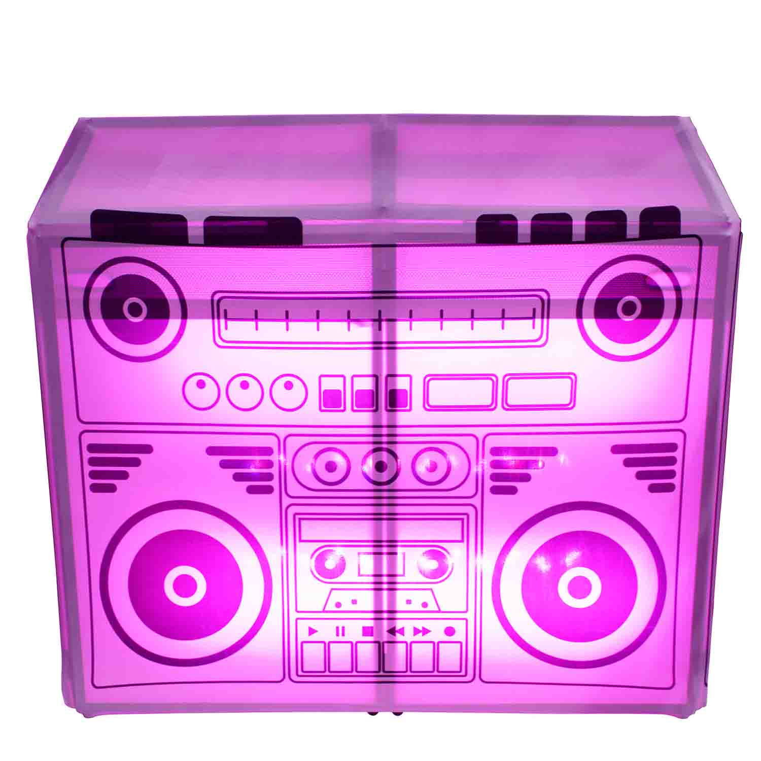 ProX XF-MESA SWBBOX Boombox Decorative Scrim for ProX XF-MESA MK2 Facade - Hollywood DJ