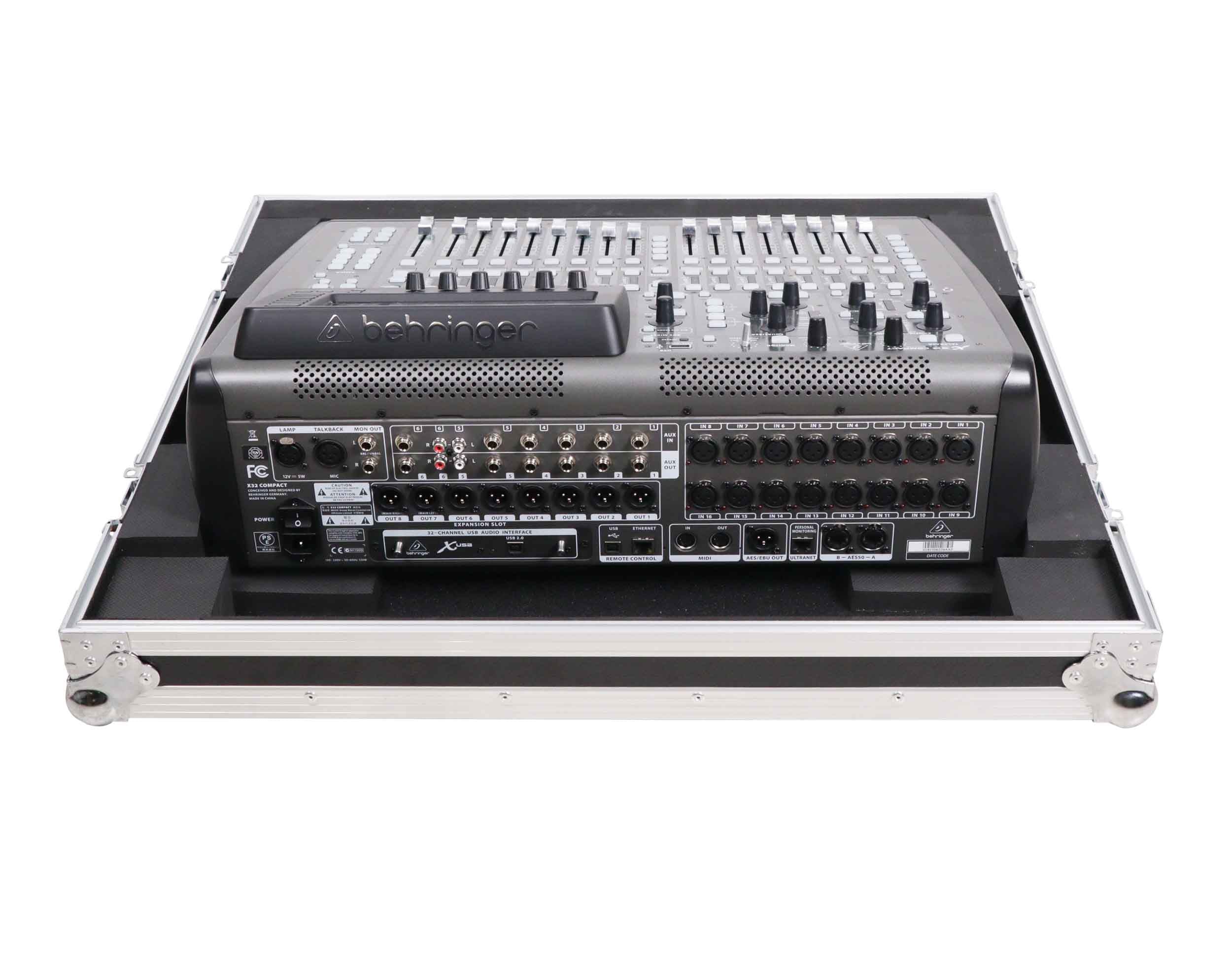 ProX XS-BX32C, ATA Digital Audio Mixer Flight Case for Behringer X32 Compact Console by ProX