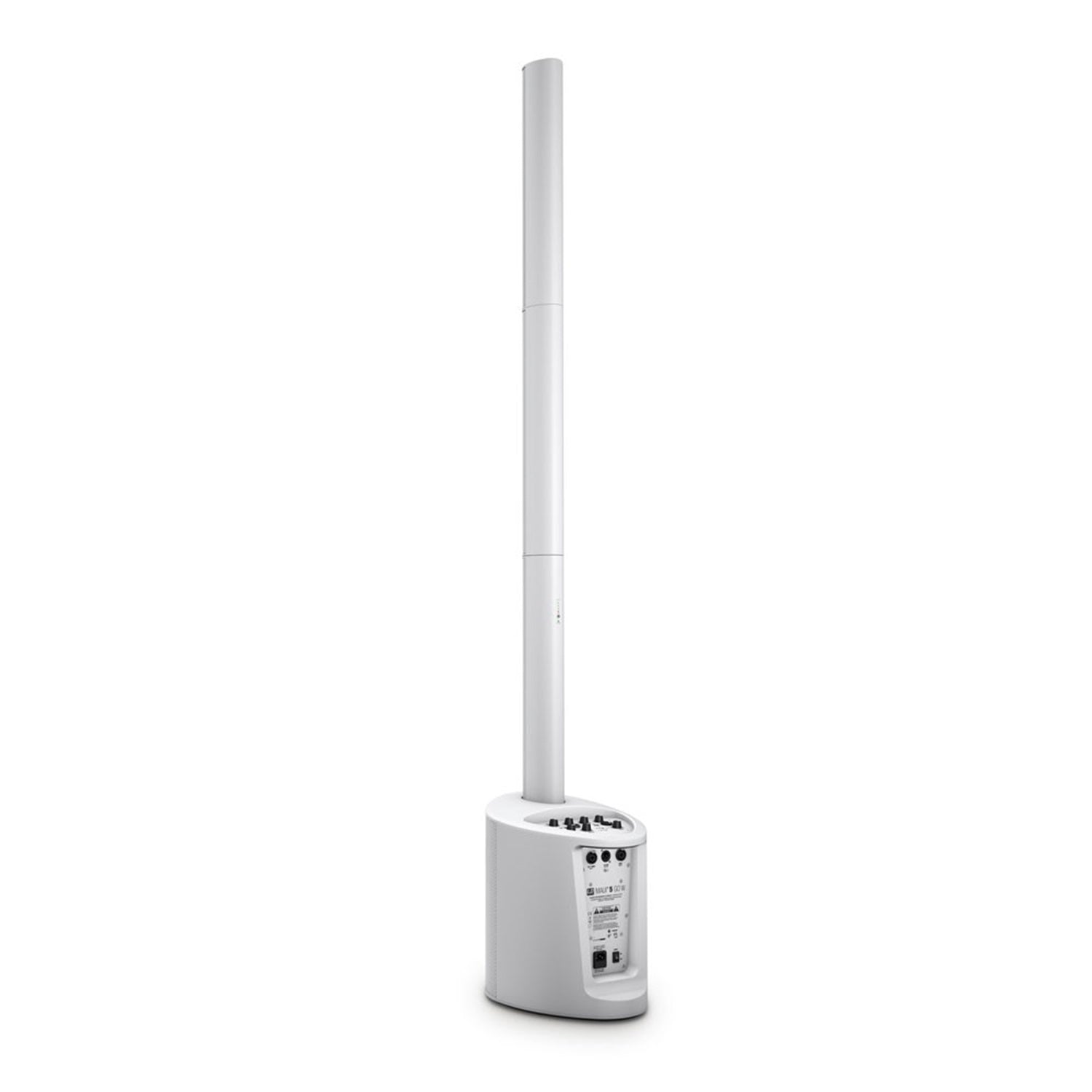 B-Stock: LD System MAUI 5 GO W, Ultra Portable Battery Operated Column PA System - White - Hollywood DJ