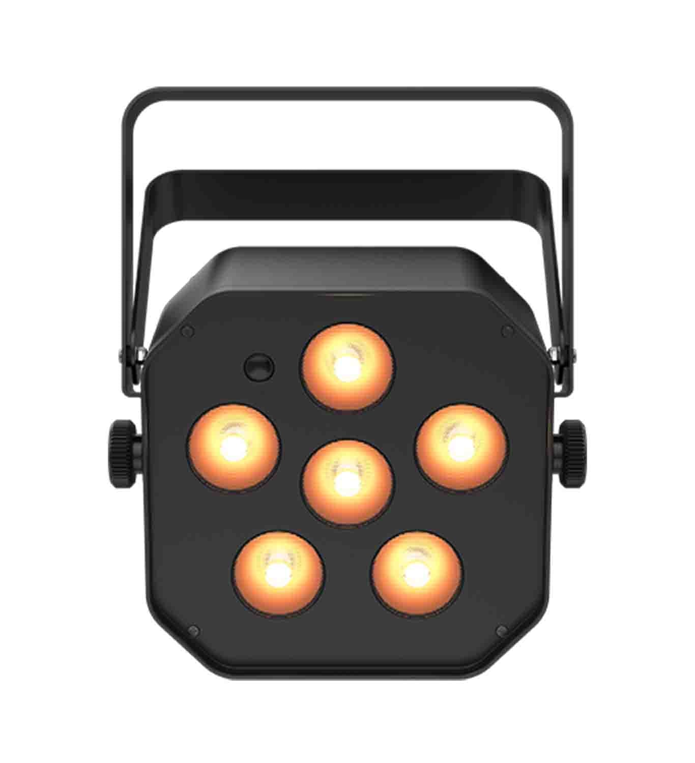 Chauvet DJ EZlink Par Q6BT ILS Quad Color RGBA LED Par Light - Hollywood DJ
