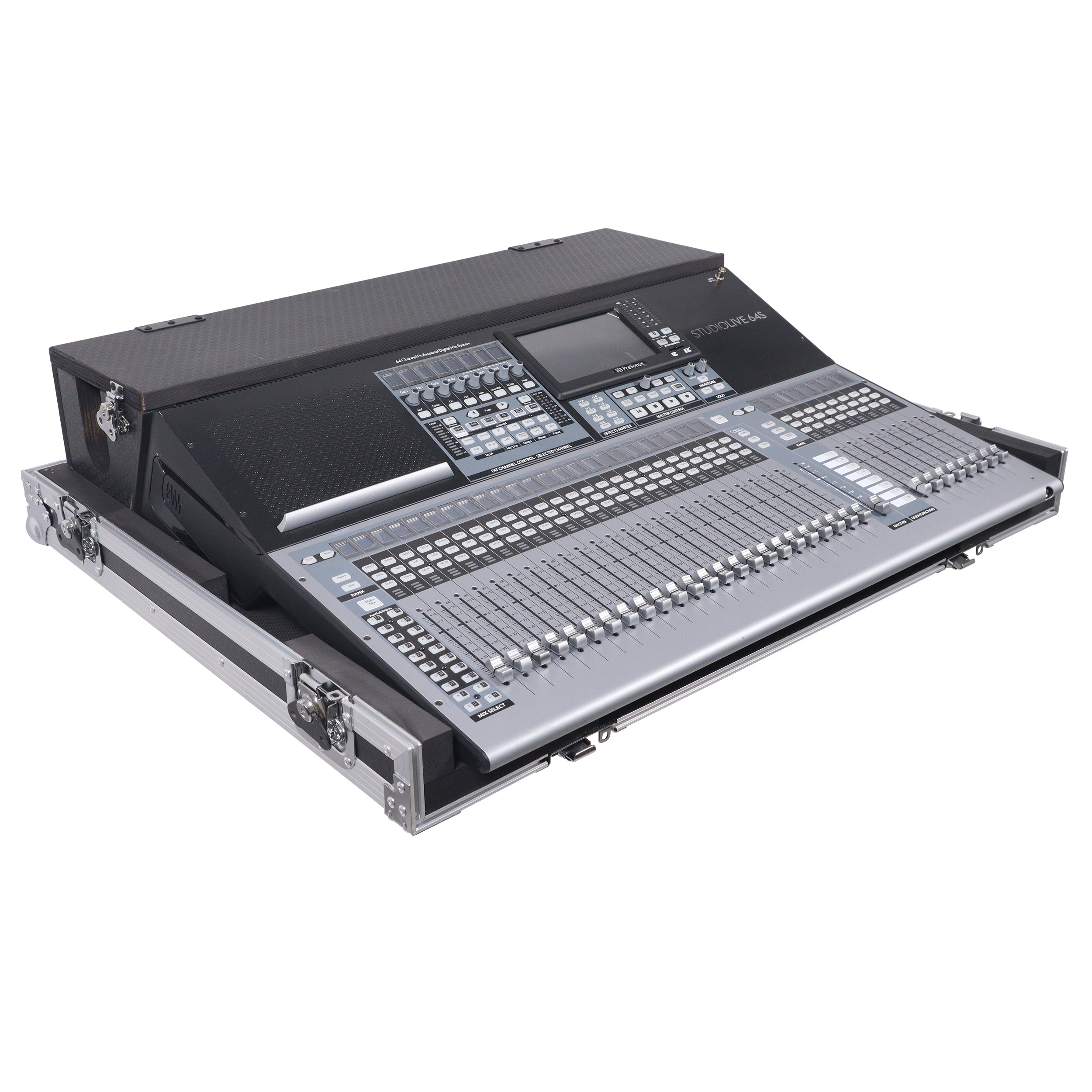 ProX XS-PRE32S64S DHW, ATA Digital Audio Mixer Flight Case for PreSonus STUDIOLIVE 64S 32S 32 Console with Doghouse and Caster wheels by ProX