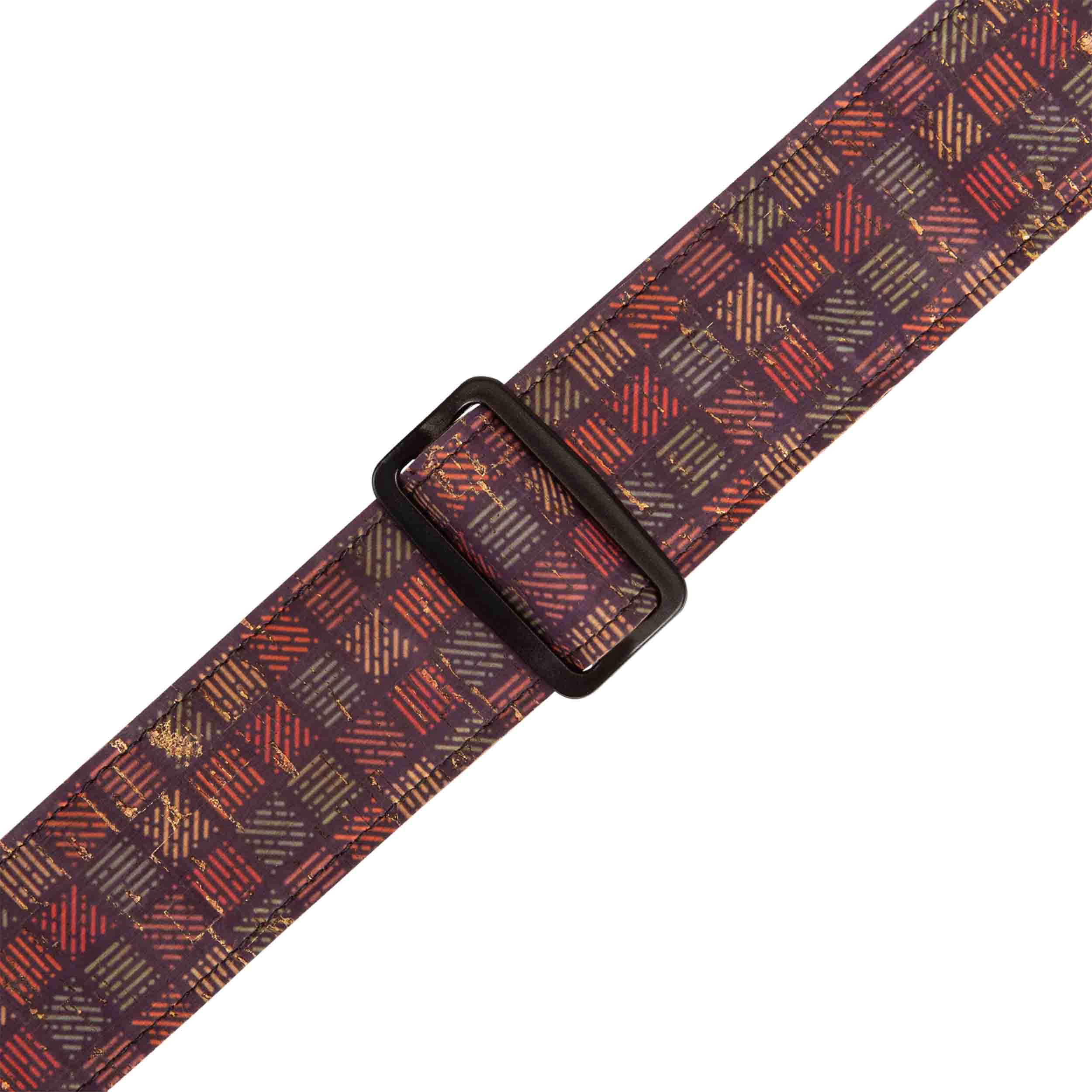 Levy's Leathers MX8-004 2-inch Cork Guitar Strap with Orleans Pattern - Hollywood DJ