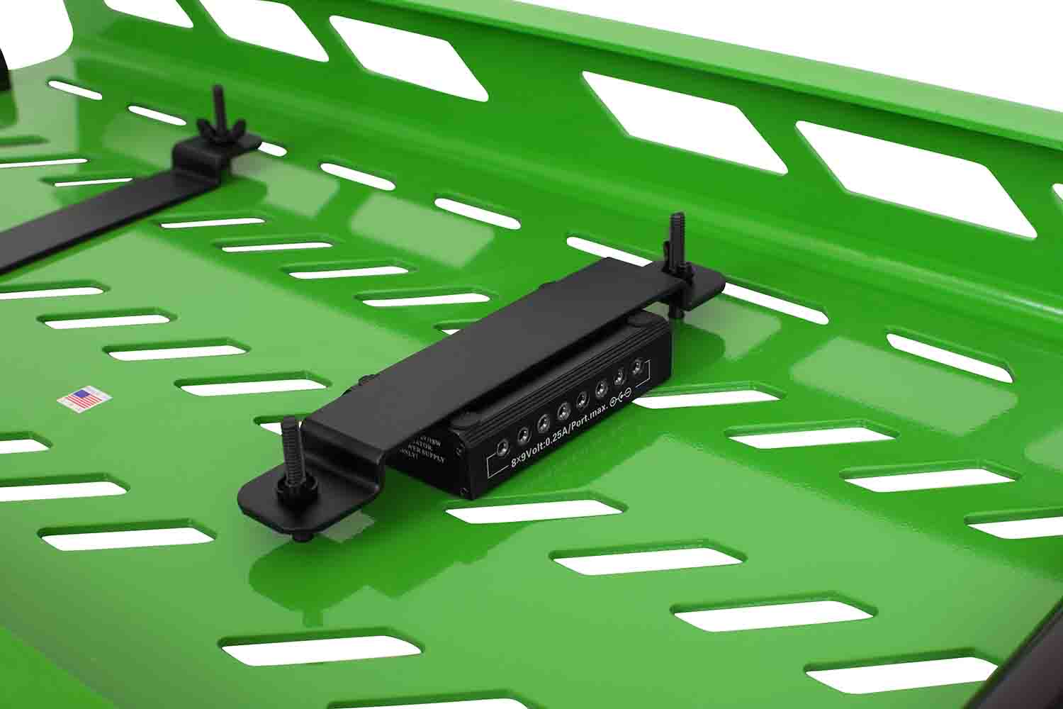 Gator Cases GPB-XBAK-GR Extra Large Pedal Board with Carry Bag - Green Gator Cases