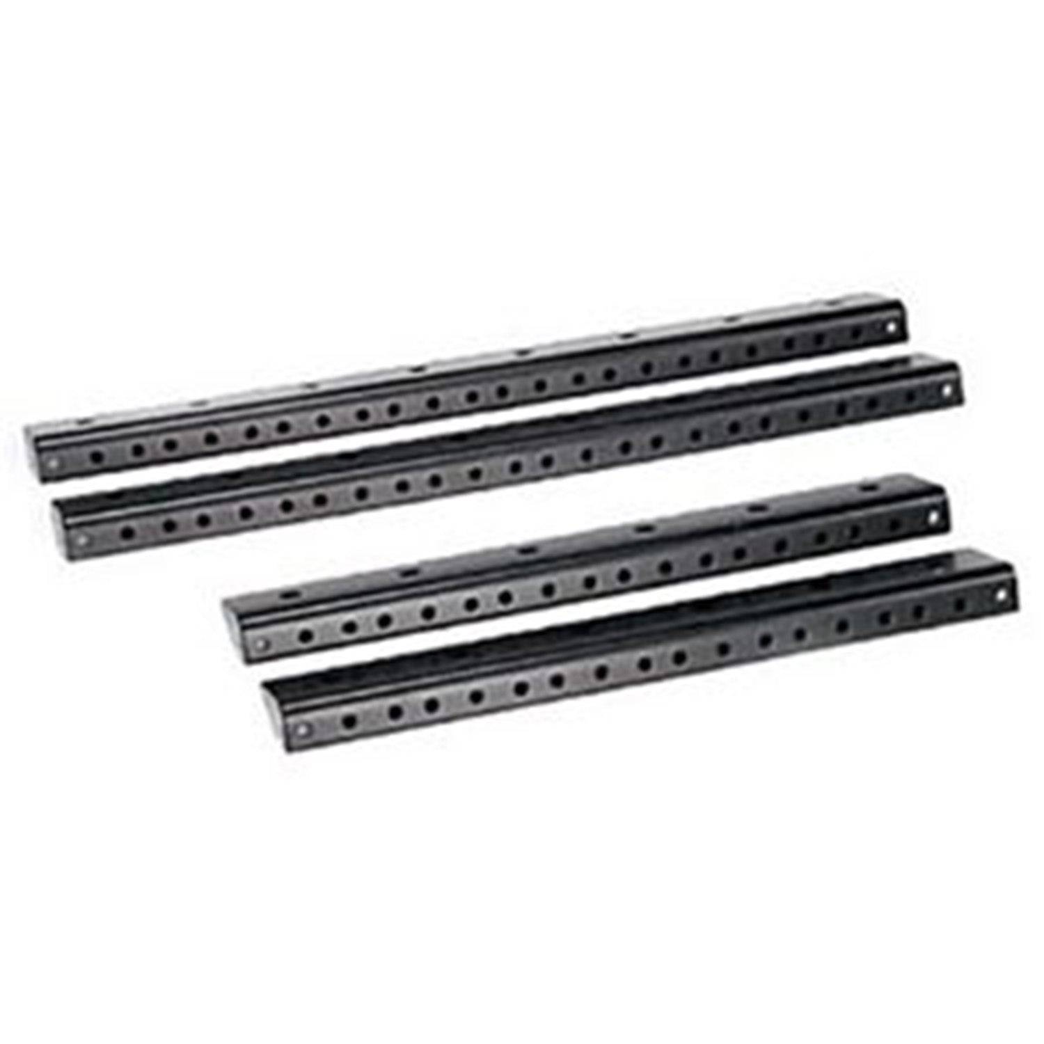 Odyssey ARR02 Pre-tapped Rack Rails 2U (3.5 inches) - Pair - Hollywood DJ