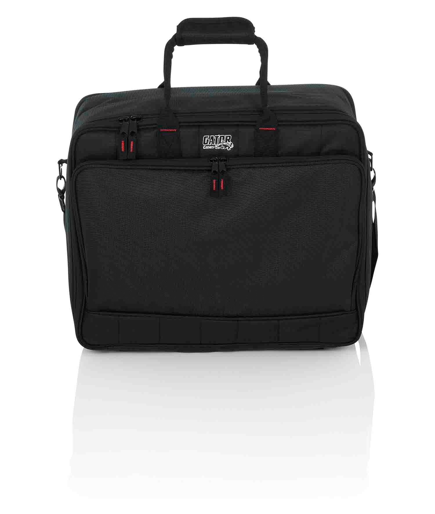 Gator Cases G-MIXERBAG-1815 Nylon DJ Mixer and DJ Equipment Bag - 18″ X 15″ X 6.5″ - Hollywood DJ