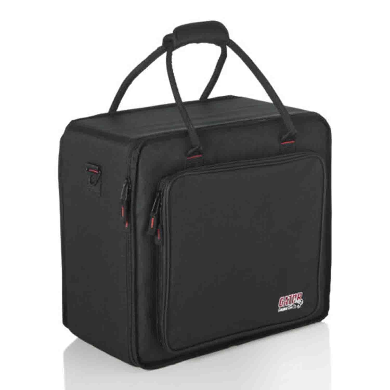 Gator Cases GL-ZOOML8-2 Lightweight Case for Zoom LiveTrak L-8 Digital Mixer, Recorder and Two Mics - Hollywood DJ
