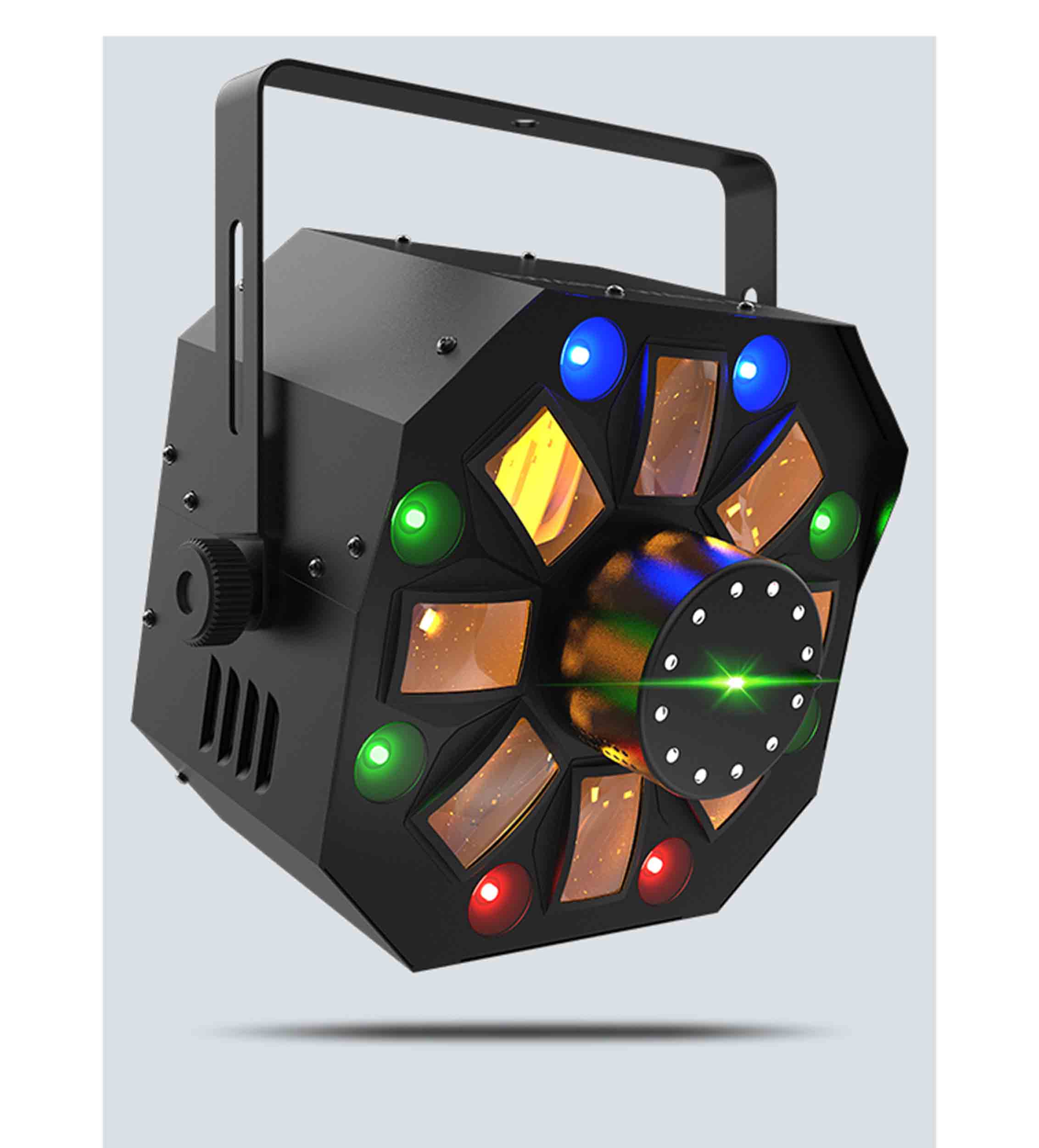 Chauvet DJ Swarm Wash FX 4 in 1 RGBAW Rotating Derby With LED Wash Light Chauvet DJ