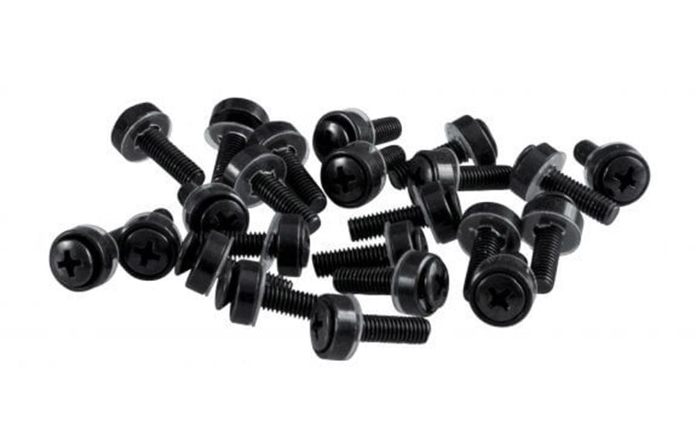 Gator Cases GRW-SCRW025, Rackworks Rack Screws and Washers - 25 pack - Hollywood DJ