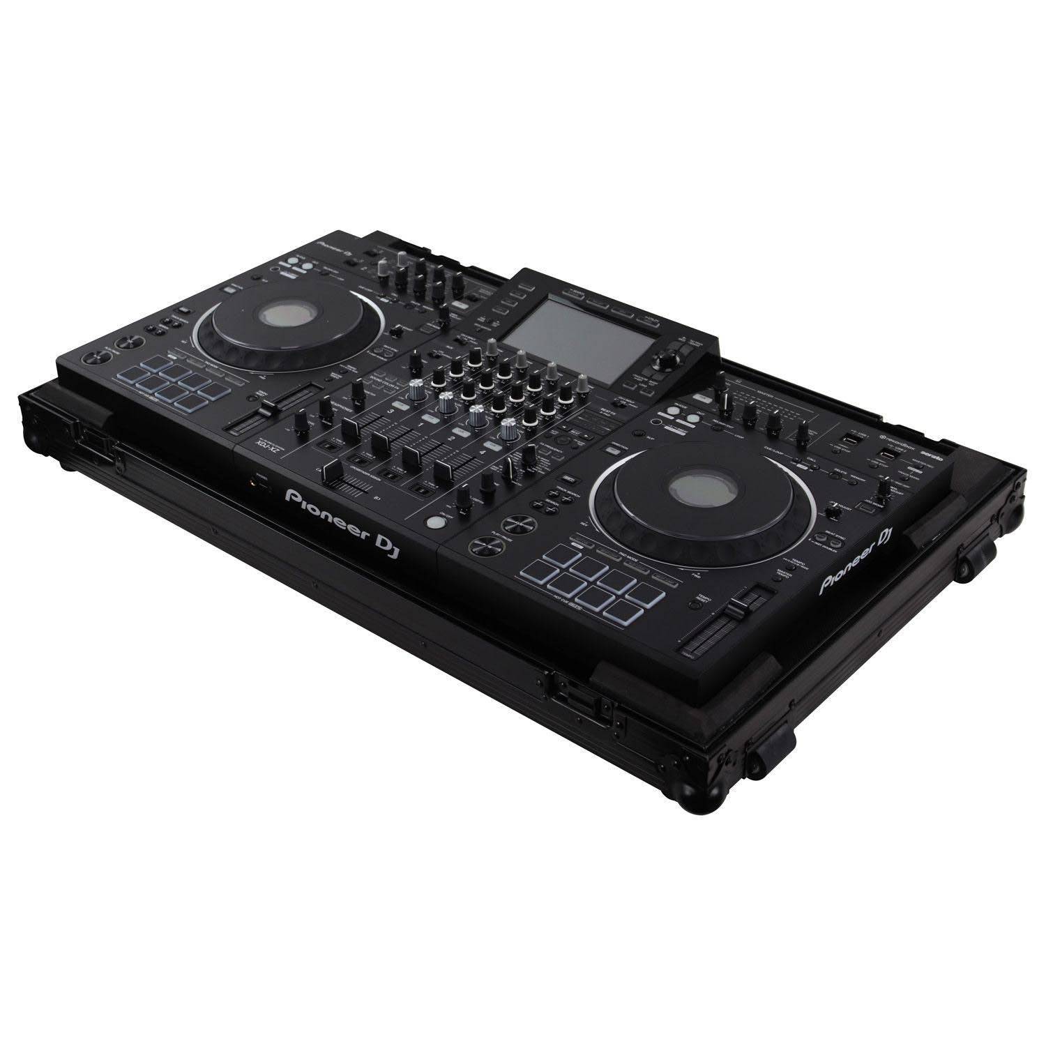 Odyssey FZPIXDJXZWBL, Pioneer XDJ-XZ Black Label Low Profile Case with Wheels - Hollywood DJ