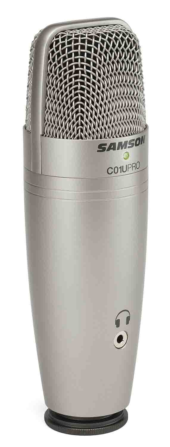 Samson C01U Pro USB Studio Condenser Microphone - Hollywood DJ