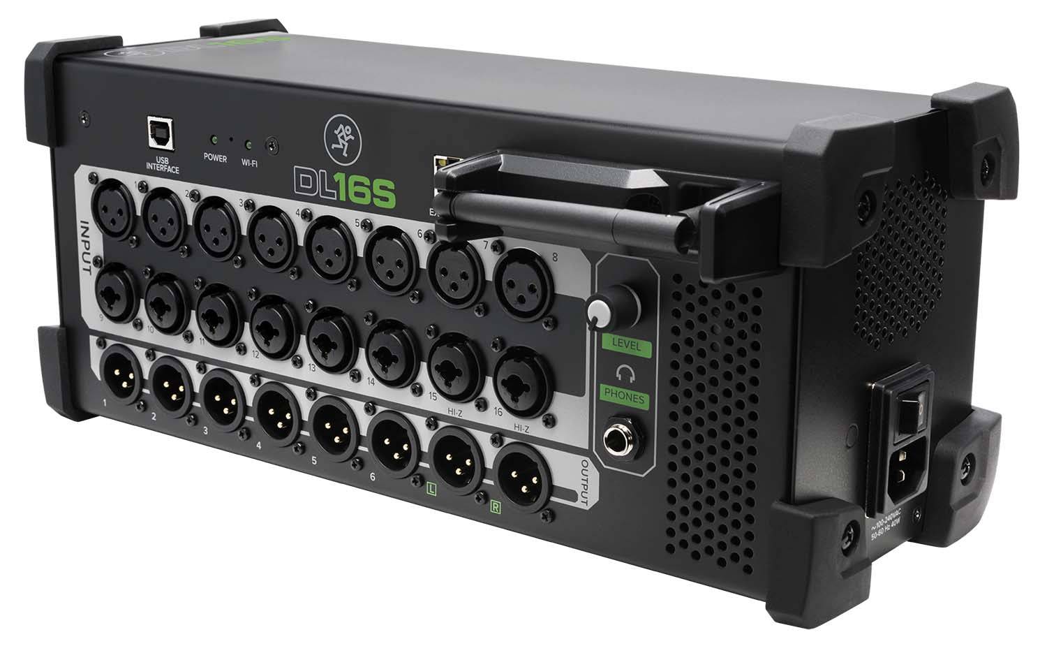 Mackie DL16S 16-Channel Wireless Digital Live Sound Mixer With Built-In Wi-Fi For Multi-Platform Control - Hollywood DJ