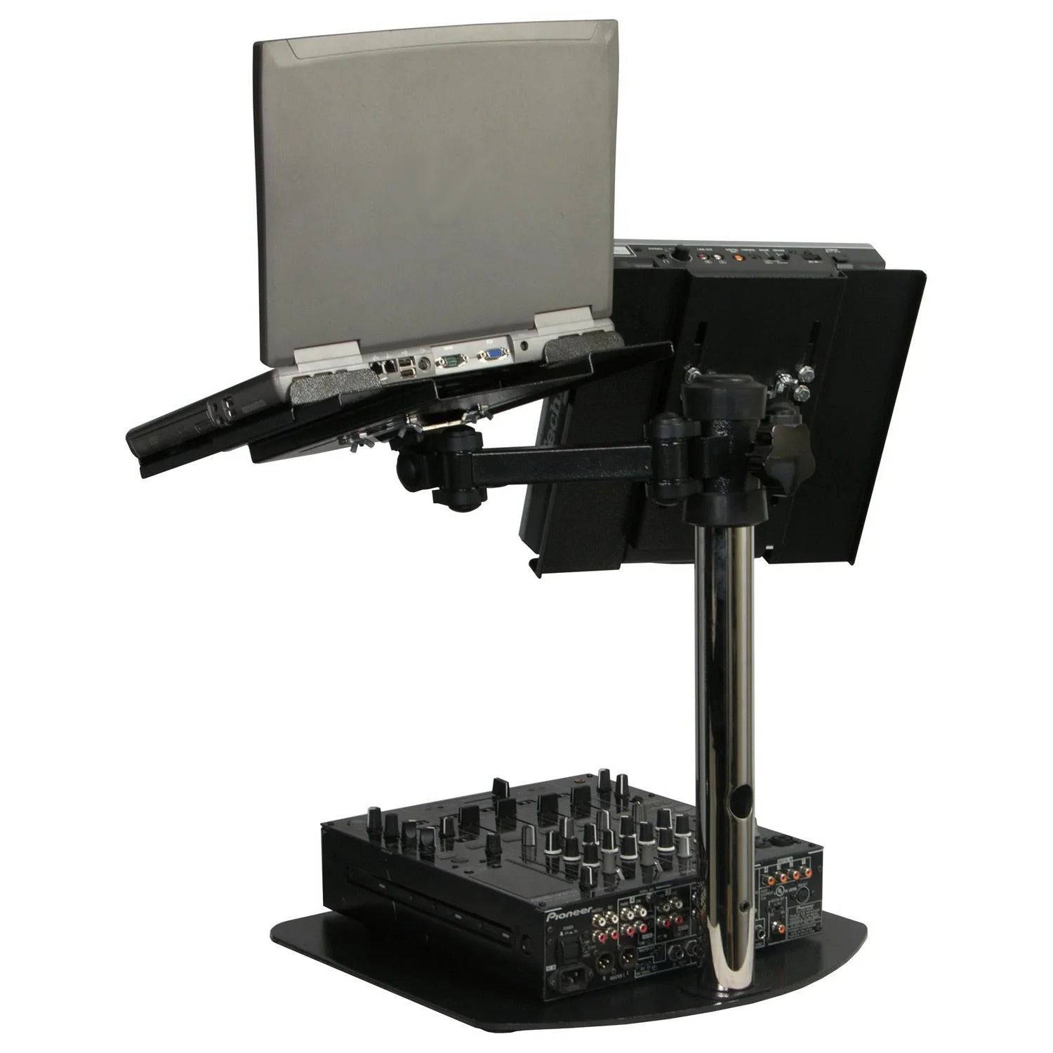Odyssey LUNISPDB, Dual Universal L-Evation Stand Pack - Hollywood DJ