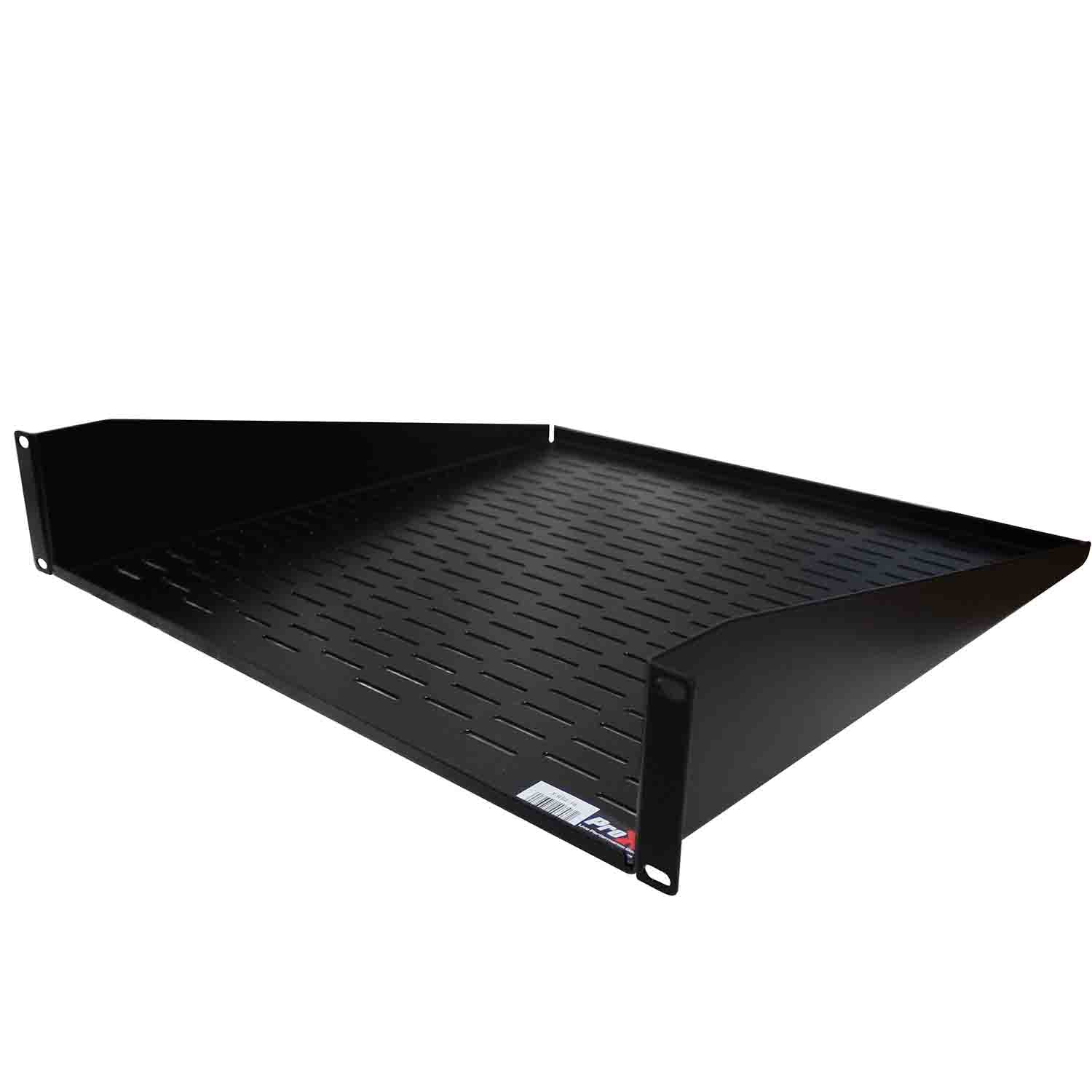 ProX T-RS2-18 Rack Shelf 18 In Deep 2U Space - Hollywood DJ