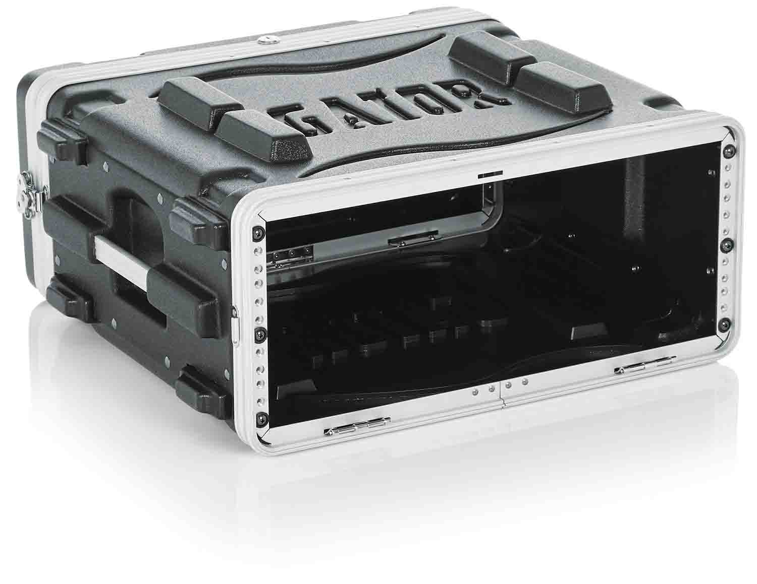 Gator Cases GR-4L Standard Molded 4U Audio Rack Case 19″ Deep - Hollywood DJ