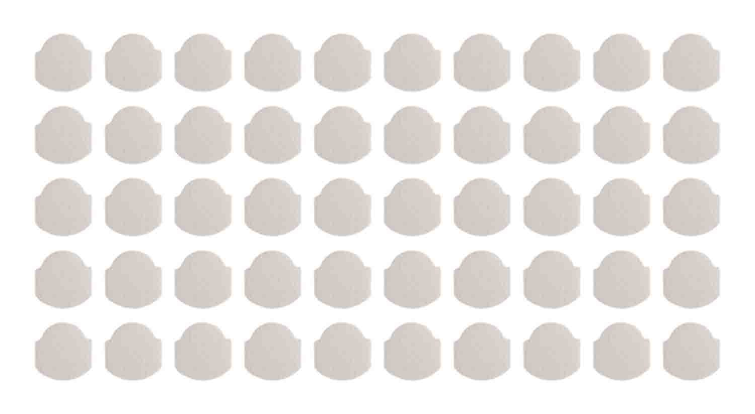 Shure RPM40TS/50 Adhesives Sticky Mount for TwinPlex Microphones - 50 Pack - Hollywood DJ