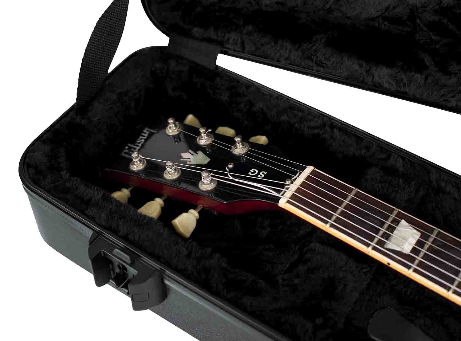 Gator Cases GTSA-GTRSG Guitar Case for Gibson SG Electric Guitars - Hollywood DJ