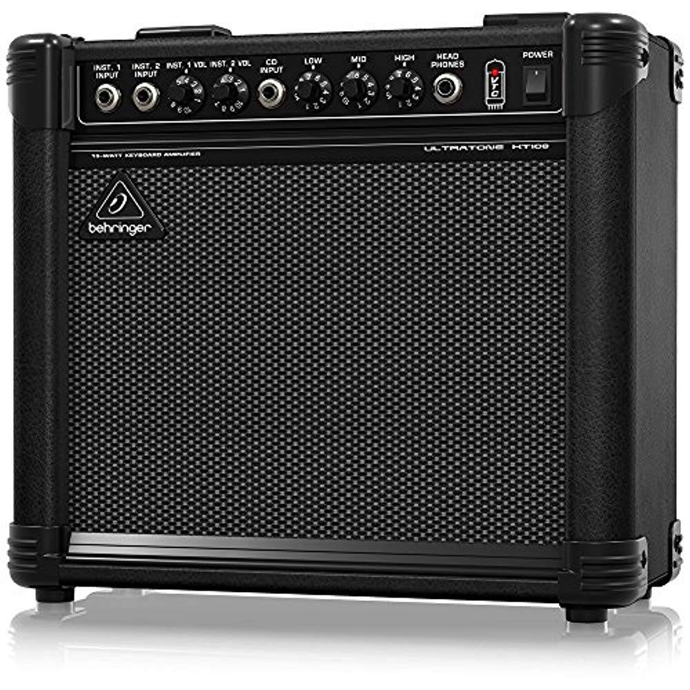 Behringer KT108, 15W Keyboard Amplifier VTC Technology - Original 8" BUGERA Speaker - Hollywood DJ
