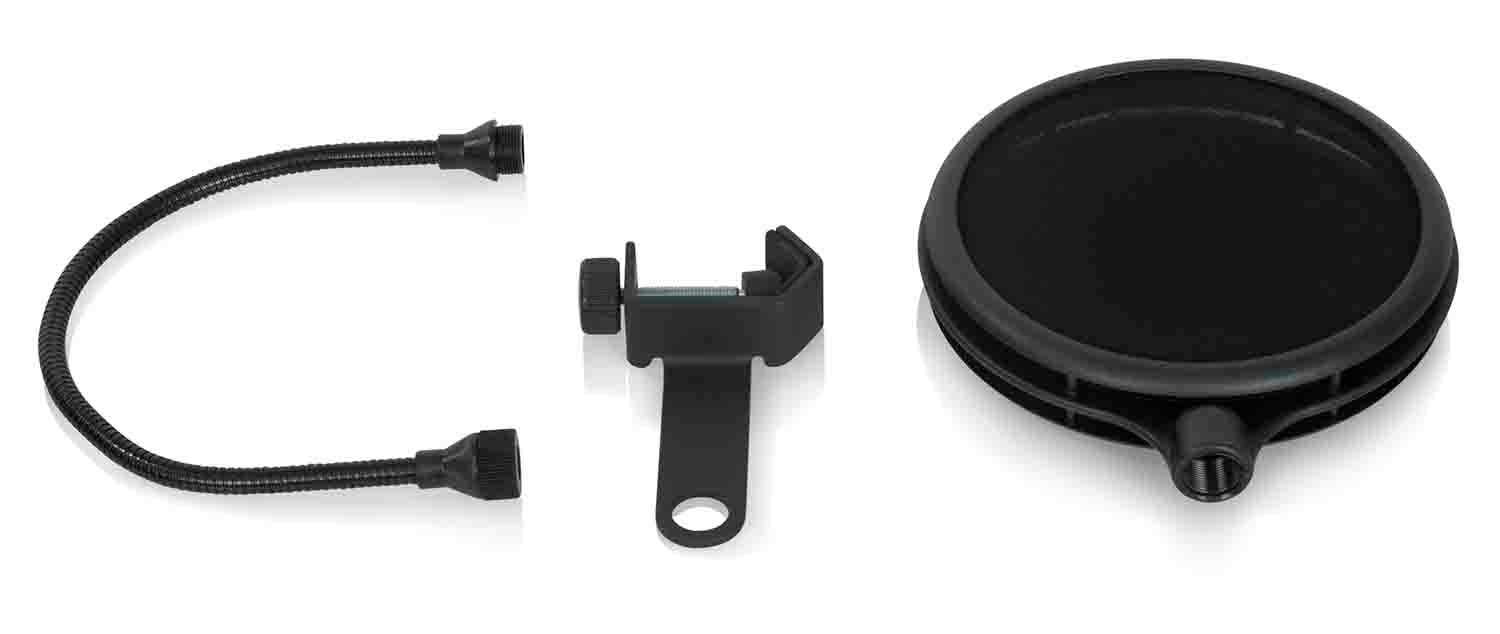 Gator Cases GM-POP FILTER 6″ Double Layered Split Level Pop Filter - Hollywood DJ