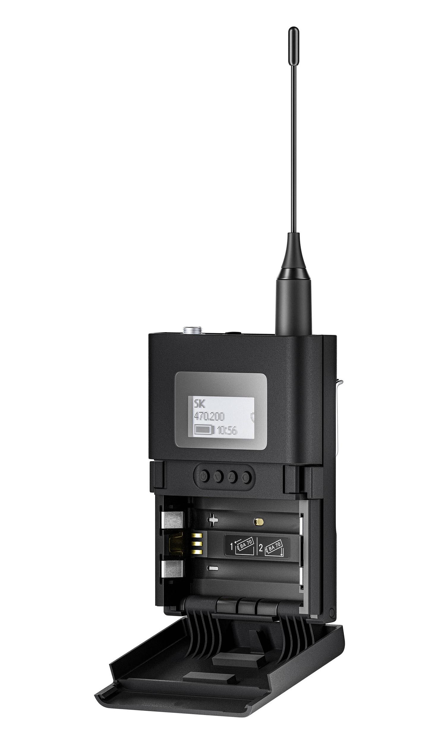 Sennheiser MKE 2/835-S SET, Dual-Channel Digital Combo Wireless System with Omni Lavalier and Handheld Mic - Hollywood DJ