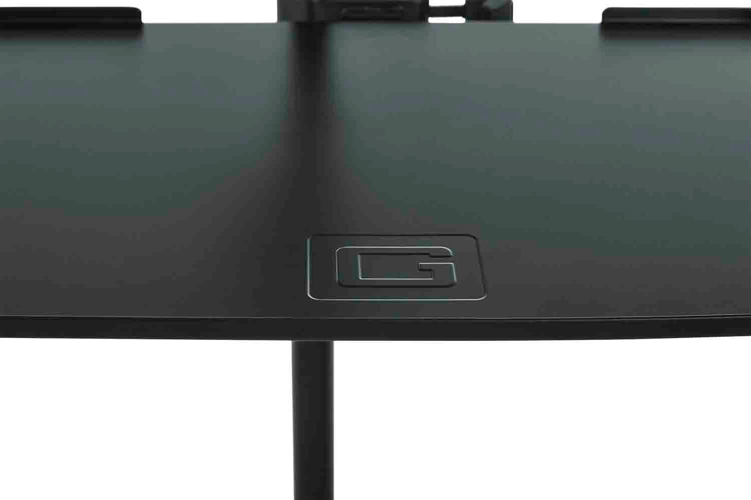 Gator GFW-SHELF1115 Microphone Stand with Accessory Shelf - Hollywood DJ