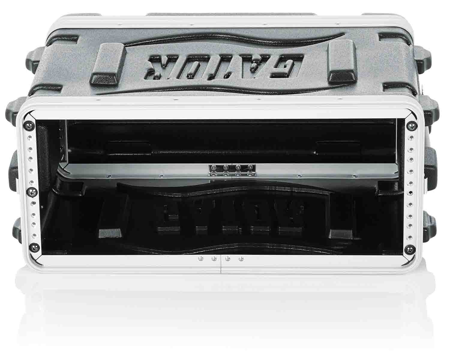 Gator Cases GR-4S Shallow Molded 4U Audio Rack Case 14.25″ Deep - Hollywood DJ