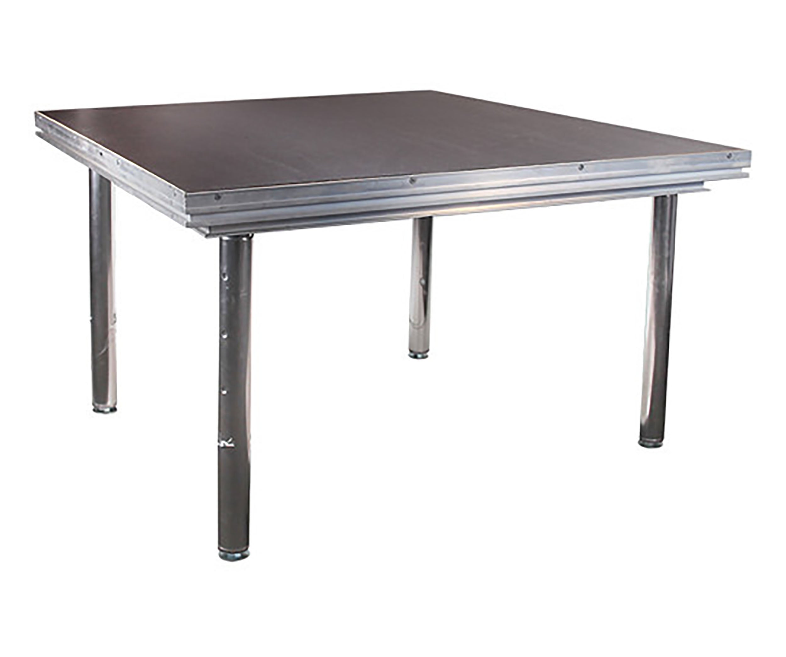 Global Truss GT-STAGE-1X1, Height Adjustable Stage Platform - 3.3 x 3.3 ft - Hollywood DJ