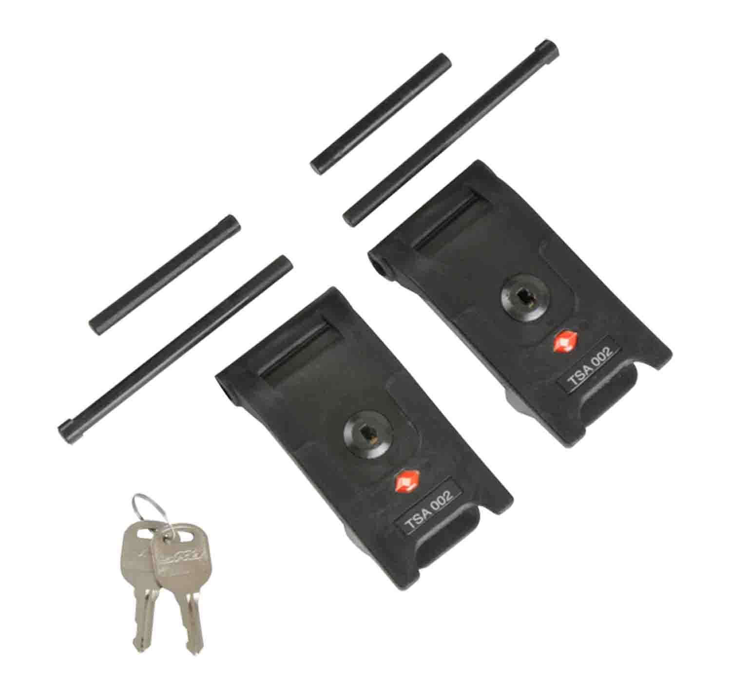 SKB Cases 3i-TSA-2 TSA-Compliant Locking Latch Kit - Hollywood DJ