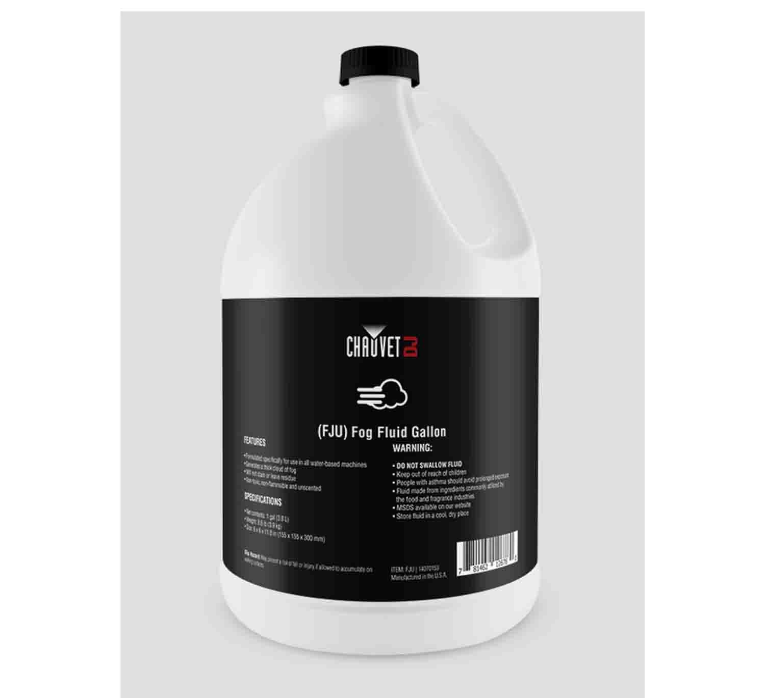 Chauvet DJ FJU, High Performance Fog Fluid - Hollywood DJ