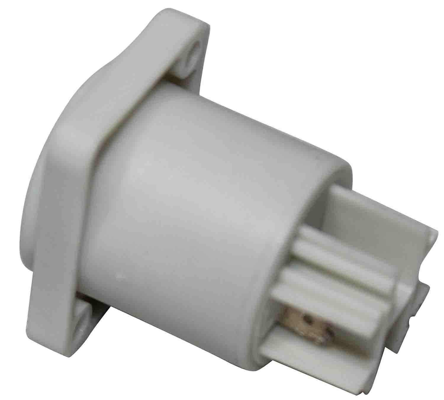 ProX XC-PWCP-GRAY Panel Mount PowerCon Female Connector for Powercon Compatible Devices - Gray - Hollywood DJ