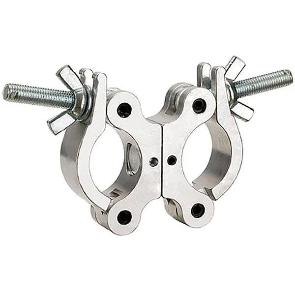 Odyssey LACSDP30, Aluminum Swivel Dual Pro Narrow Lighitng Clamp - Hollywood DJ