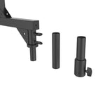 ProX XT-LA567-14FT220, Telescopic C-Shape Support for Small Line Array Speakers Max Load Incl XT-CRANK14FT220 Crank Stand by ProX Cases