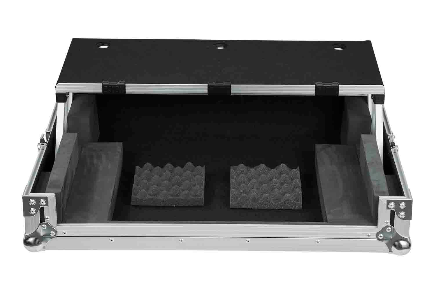 Gator Cases G-TOURDSPUNICNTLB Road Case for Medium Sized DJ Controllers with Sliding Laptop Platform - Hollywood DJ