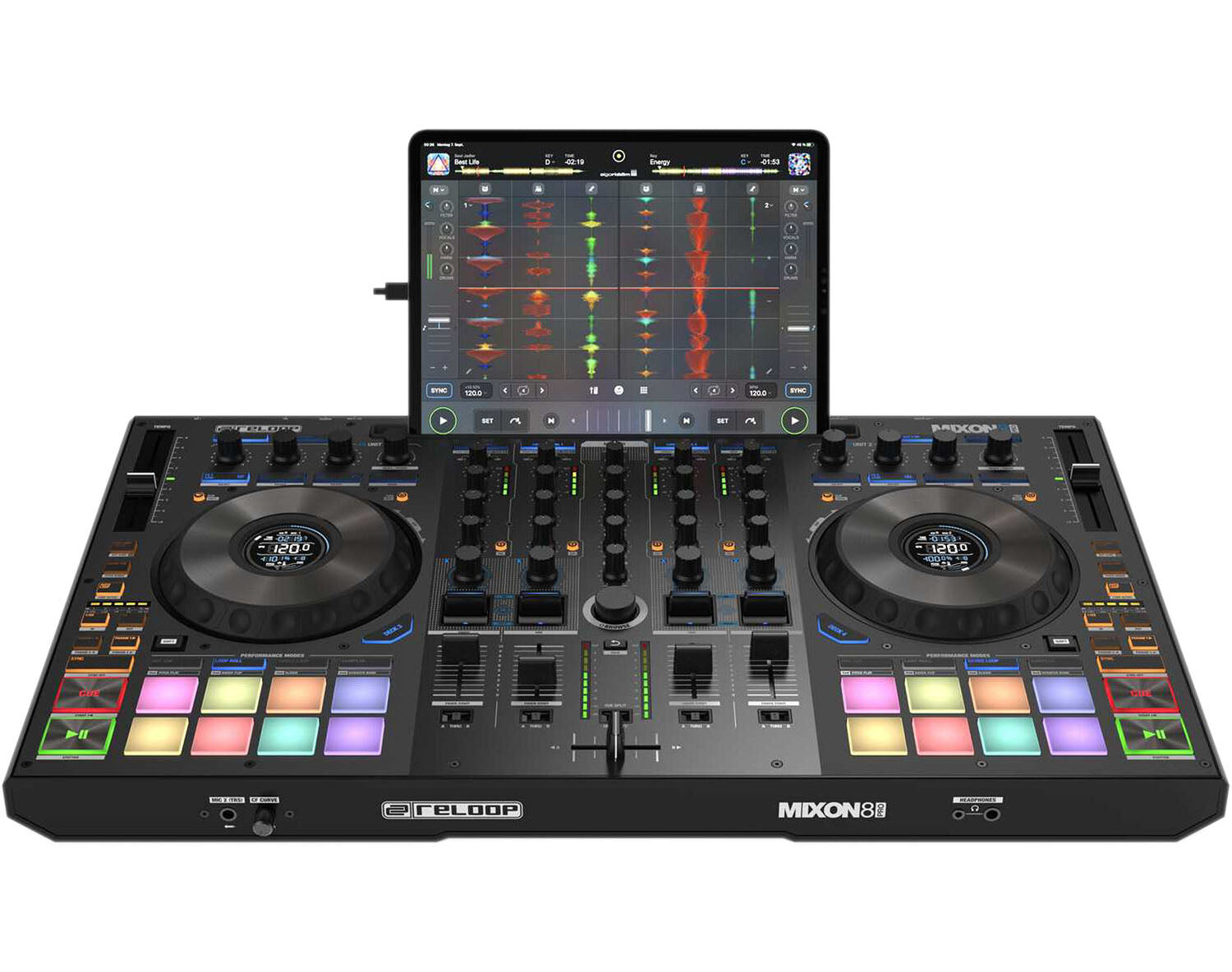 B-Stock: Reloop Mixon 8 Pro 4-channel DJ Controller - Hollywood DJ