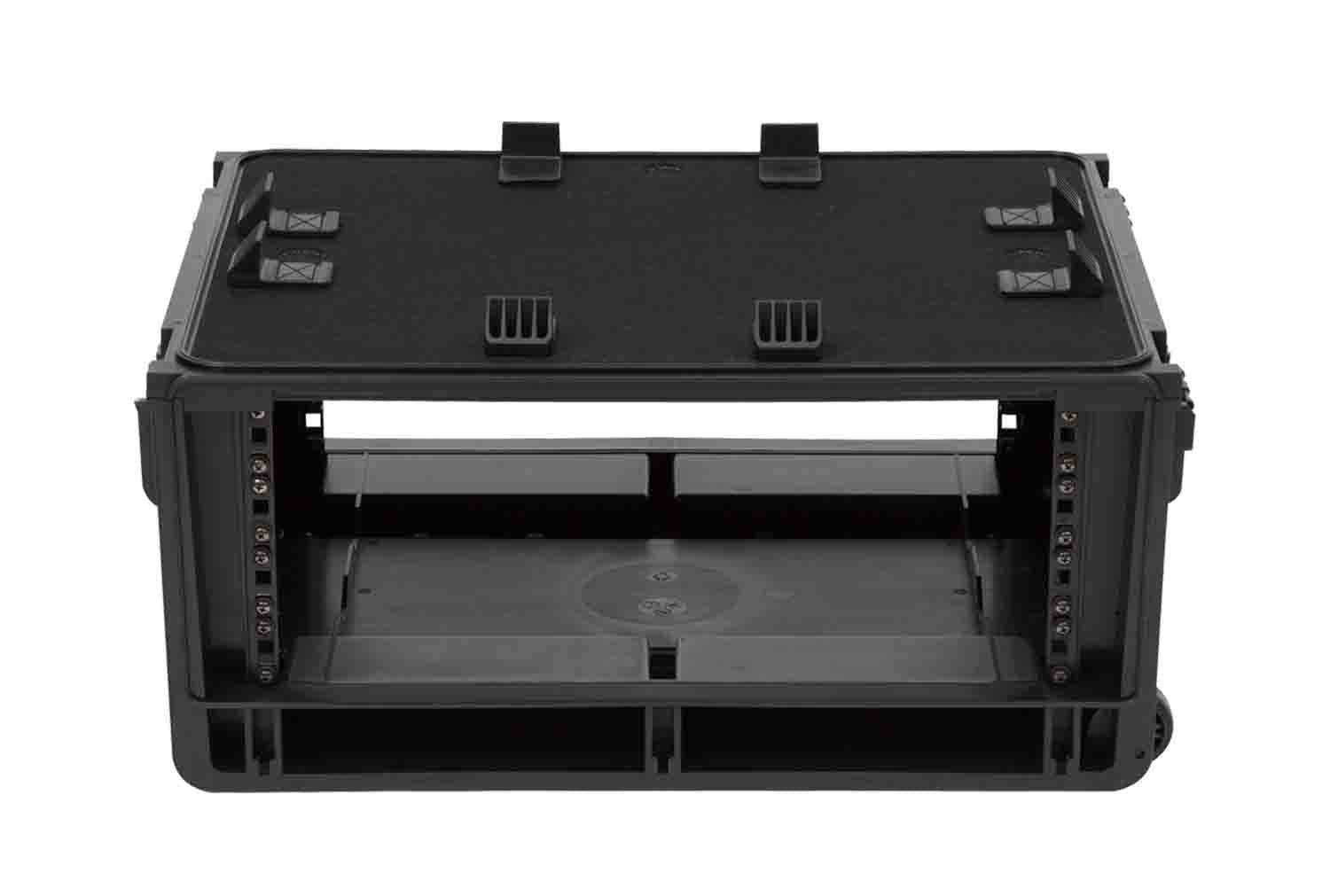 SKB Cases 1SKB-ISF4U Injection Molded Rack Case for 4U Studio Flyer - Hollywood DJ