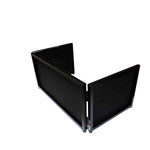 ProX XF-STTF 6 Ft Tabletop Facade Replacement Scrim Set, 2 Front Panels and 2 Side Panels - Hollywood DJ