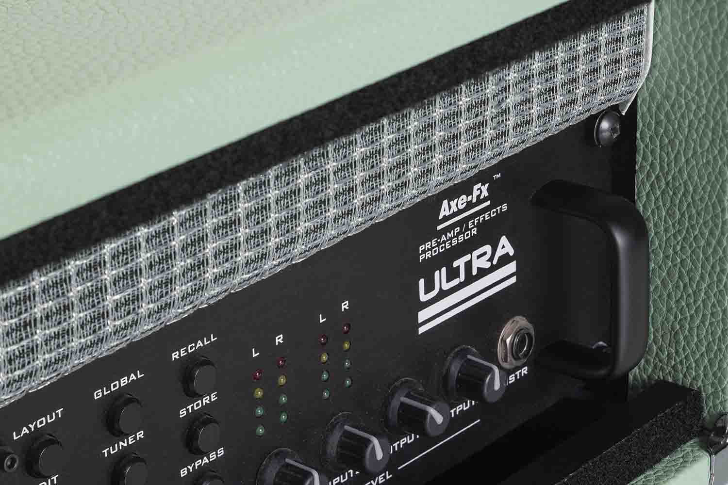 Gator Cases GR-RETRORACK-3SG Vintage Amp Vibe Rack Case – 3U Seafoam Green - Hollywood DJ