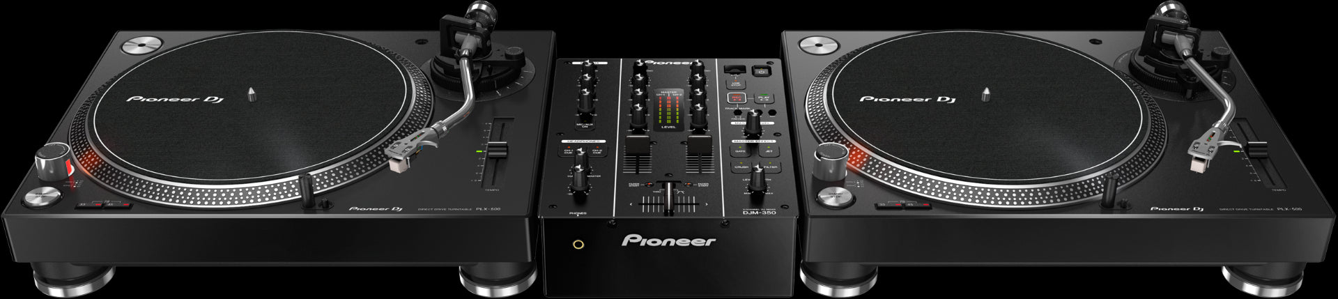 Open Box: Pioneer DJ PLX-500K High Torque Direct Drive Turntable (Black) | Open Box - Hollywood DJ