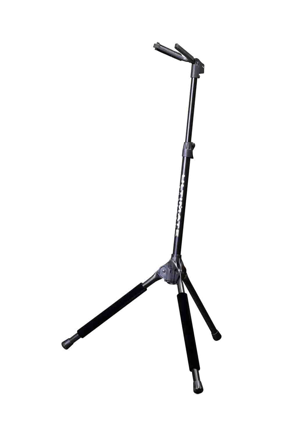Ultimate Support GS-100+ Genesis Series Guitar Stand with Locking Legs and Security Strap Yoke by Ultimate Support