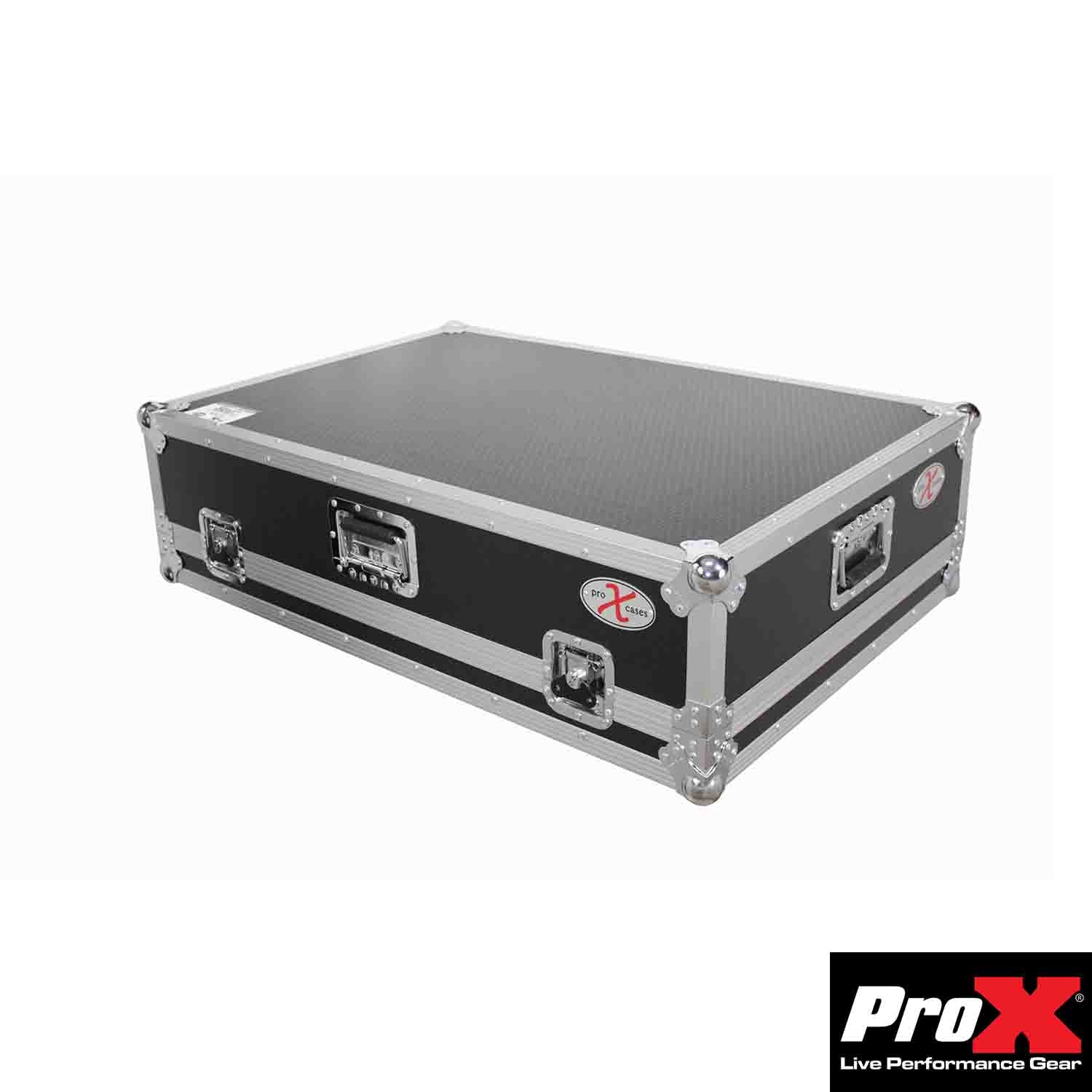 ProX XS-BX32W DJ Flight Road Case For Behringer X32 Digital Mixer With Wheels - Hollywood DJ