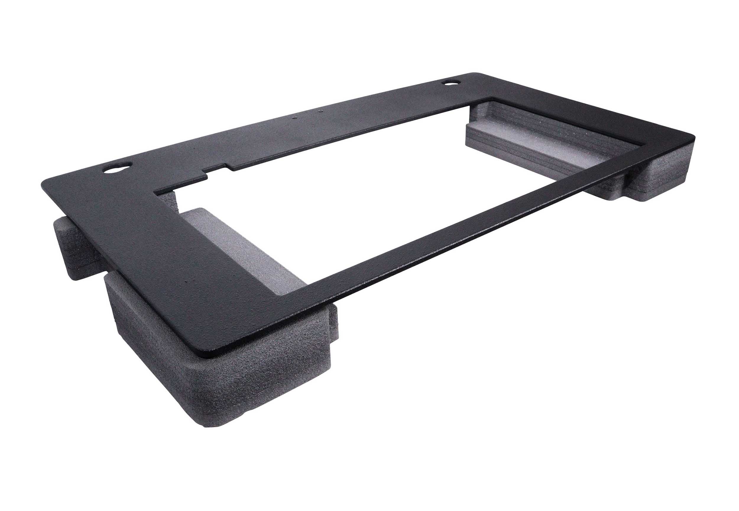 ProX XZF-DJ DDJREV7BLPLATE, Replacement for Pioneer DDJ-REV7 Top Face Plate for Control Tower DJ Podium - Black by ProX Cases