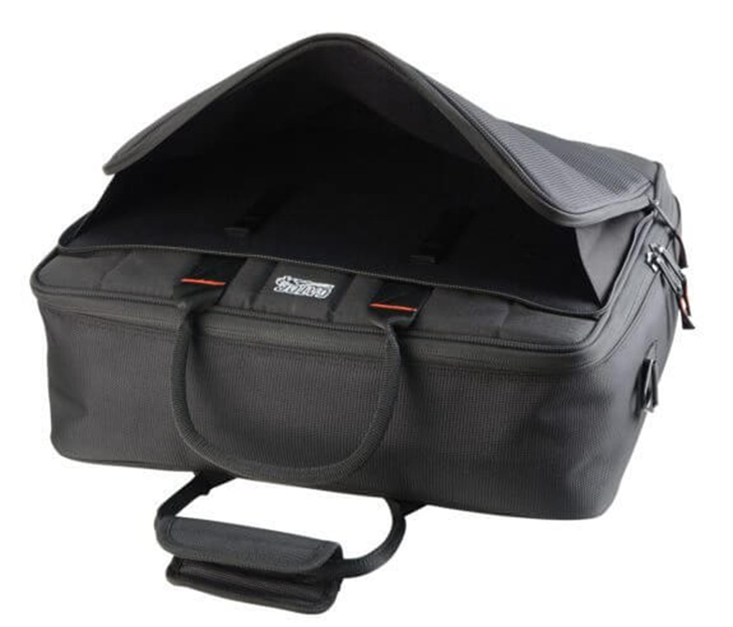 Gator Cases G-MIXERBAG-1818 Nylon DJ Mixer and DJ Equipment Bag - 18″ X 18″ X 5.5″ - Hollywood DJ